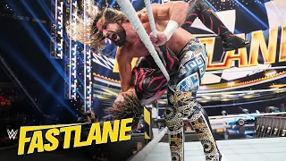 Rollins vs. Nakamura — World Heavyweight Title Last Man Standing Match: WWE Fastlane 2023 highlights