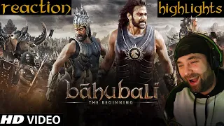 *FIRST TIME WATCHING* Bahubali The Beginning Reaction - Highlights.