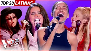 Top 30 LATINAS who SHINED in the Blind Auditions of The Voice