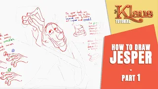 KLAUS | How To Draw Jesper - Part 1