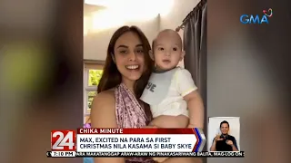 24 Oras: Max Collins, balik-TV para sa Christmas special ng "Tadhana" matapos manganak