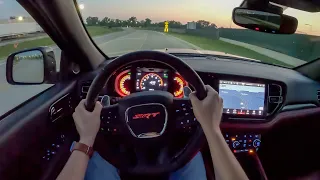 2023 Dodge Durango SRT Hellcat - POV Sunset Drive (Binaural Audio)