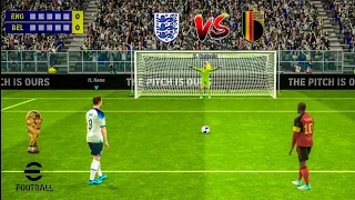 Jude Bellingham VS Kevin De Bruyne ! England vs Belgium ! penalty Shootout 2024 !‎ @play_efootball