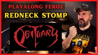 APRENDA BATERIA COM ESSE PLAYALONG INCRÍVEL - REDNECK STOMP - OBITUARY