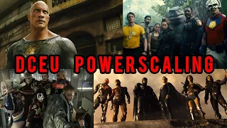 DCEU Power-Scaling Pt. 1 (Tiermaker)