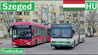 SZEGED TROLLEYBUS / Szeged trolibusz 2024 [4K]