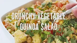 Easy Crunchy Quinoa Salad Recipe