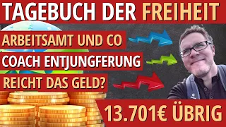 ARBEITSAMT und KRANKENKASSE, Coach-Überraschung und Reicht das GELD? (Freiheits-Tagebuch #2)