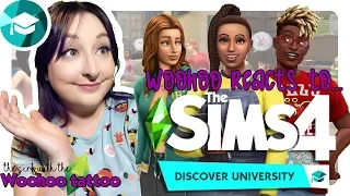 The Sims 4 Discover University - Reaction Video - TheGirlwiththeWoohooTattoo