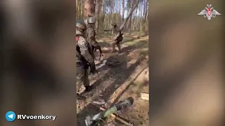 Imágenes de combate de Infantería "