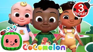 Farm Animal Song + 3 Hours of CoComelon - Cody's Playtime | Songs for Kids & Nursery Rhymes