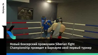 Новый боксерский промоушен Siberian Fight Championship проведет в Барнауле свой первый турнир