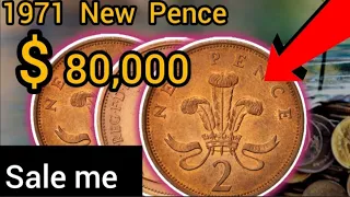 2 new pence Coin worth up to $80,000 / 2p Valuable Coin Elizabeth United kingdom worth coin details