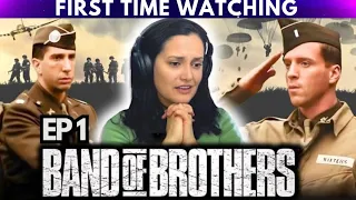 Already IN LOVE with *Band of Brothers*! Ep 1 Reaction | First Time Watching