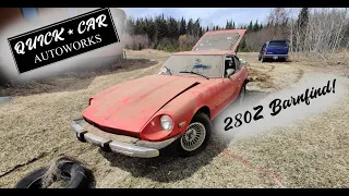 280Z Barn find Pulled out!