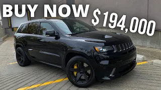Here's Why Jeep SRT's and Trackhawks are Shooting Up in Price