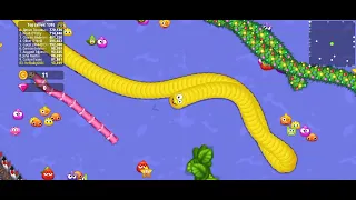 🐍WORMSZONE.IO | GIANT SLITHER SNAKE / Epic Worms Zone Best Gameplay