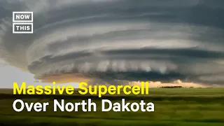 Massive Supercell Cloud Appears Over North Dakota