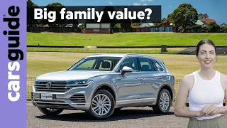 Premium family value? Volkswagen Touareg 2023 review: 170TDI | Large SUV tested by a family of four