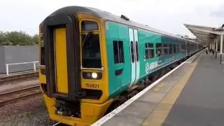 Arriva Trains Wales Class 158 Departing Chester (07/6/16)