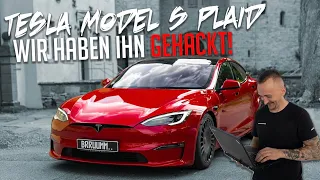 lautlos performance - Tesla Model S Plaid gehackt!? | VMAX Freischaltung beim 1020PS Monster!