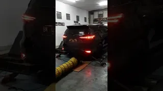 Dyno tuning by "STEVE GARAGE" fortuner ngebul 💨 #shorts #stevegarage #dastek #diesel  #fortuner