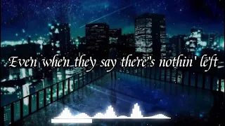 Nightcore - Don't Give Up On Me by Andy Grammer (Lyrics)