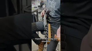 Final Inspection at Ernie Ball Music Man