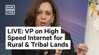 Kamala Harris on Internet Access in the United States | LIVE