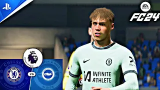 EA FC24 - Chelsea vs Brighton | PS5™ [4K60] Gameplay | English Premier League 2023-24 | Cole Palmer