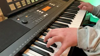 Blue (Da Ba Dee) - Mein Schüler Paul spielt auf dem Yamaha PSR-E363