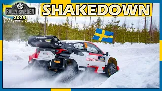 Rally Sweden 2023 : Shakedown - Highlights