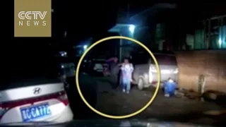 Watch: Girl screams for help after being kidnapped on street