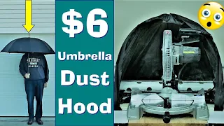 Cheap Miter Saw Dust Hood - DIY