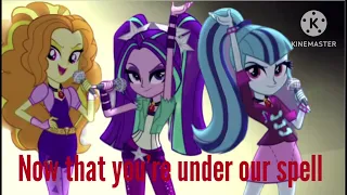 MLP:Equestria Girls ~ Under Our Spell, the Dazzlings (colour coded lyrics)