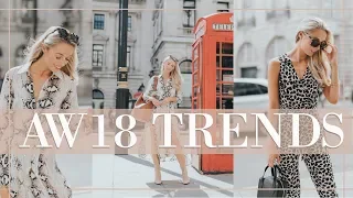 10 TRENDS FOR AUTUMN WINTER 2018 + HOW TO WEAR NOW // Fashion Mumblr