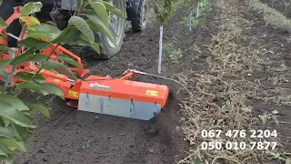 Фреза пристовбурова міжкущова автоматична садова Rinieri FS