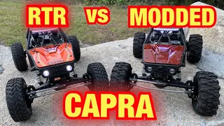 Stock Capra VS Modded Capra