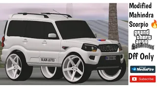 Modified Mahindra Scorpio S11 For Gta San Android/Pc | Dff Only | BY GTA SA MEKHMA