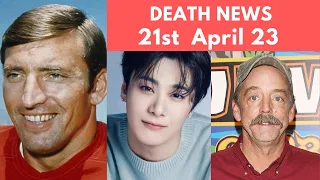 6 Famous Celebrities Who Died 21st April & Recently | Celebrity Deaths 2023 | SAD NEWS