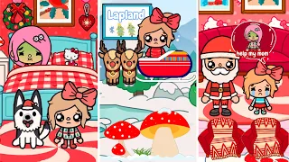 I Went To Santa Claus Village In Lapland To Help My Sick Mom | Toca Life Story | Toca Boca