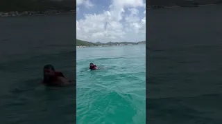 Jumping from jet ski