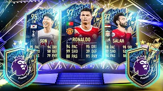 THIS IS WHAT I GOT IN 20x PREMIER LEAGUE TOTS GUARANTEED PACKS! #FIFA22 ULTIMATE TEAM