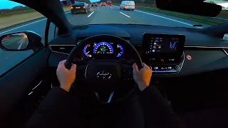 2022 Toyota Corolla Touring Sports 2.0 Hybrid TS  - pov night drive