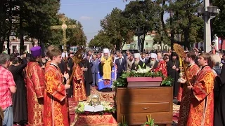 Освящение памятника, Святому Николаю, в Кривом Роге.