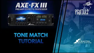 AXE FX III -Tone Match Tutorial- Money For Nothing