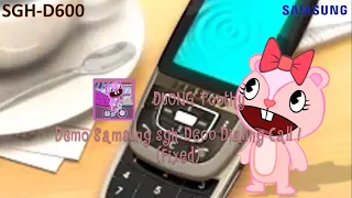 Demo Samsung SGH-D600 Incoming Call ! (Fixed)