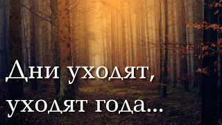 Очень красивая песня и великолепное исполнение "Дни уходят, уходят года" Христианские песни МСЦ ЕХБ