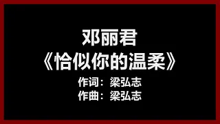 邓丽君 - 《恰似你的温柔》 [歌词]　『到如今　年复一年　我不能停止怀念　怀念你　怀念从前』