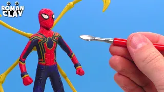 Making IRON SPIDER with Clay | Spider-Man: No Way Home